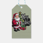 Frohe Weihnachtsgeschenke Geschenkanhänger (Rückseite)