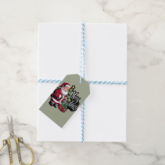 Frohe Weihnachtsgeschenke Geschenkanhänger