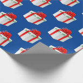 Frohe Weihnachtsgeschenke Geschenkpapier (Ecke)