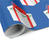 Frohe Weihnachtsgeschenke Geschenkpapier (Rolleneckpunkt)