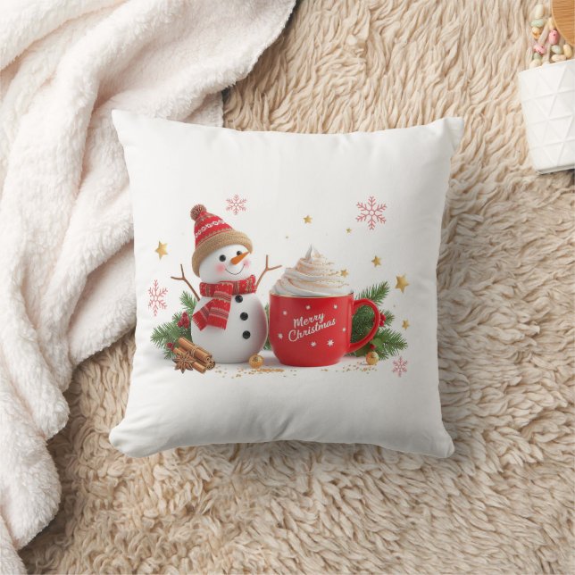 Frohe Weihnachtsgeschenke  Kissen (Decke)