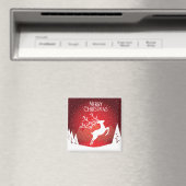 Frohe Weihnachtsgeschenke Magnet (In Situ (Geschirrspüler))