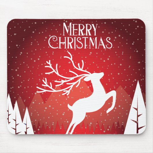 Frohe Weihnachtsgeschenke Mousepad (Vorne)