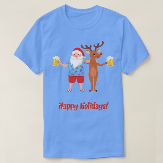 Frohe Weihnachtsgeschenke T-Shirt (Design vorne)