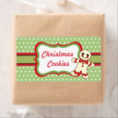 Frohe Weihnachtsgeschenke Tag Labels (Insitu)