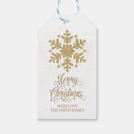 Frohe Weihnachtsgeschenke Tag, Snowflake Hang Tag Geschenkanhänger