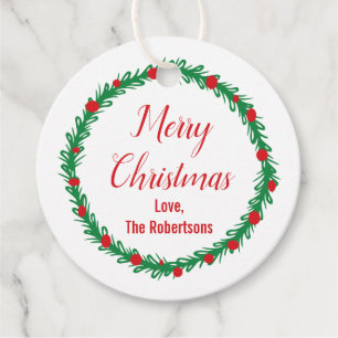 Frohe Weihnachtsgeschenke Tag, Weihnachtsgeschenk Geschenkanhänger