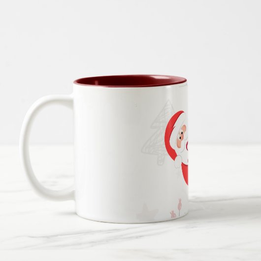 Frohe Weihnachtsgeschenke Tasse (Links)