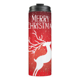 Frohe Weihnachtsgeschenke Thermosbecher