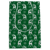 Frohe Weihnachtsgeschenktasche Mittlere Geschenktüte (Vorderseite)