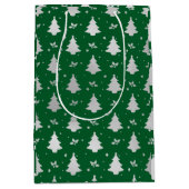 Frohe Weihnachtsgeschenktasche Mittlere Geschenktüte (Vorderseite)