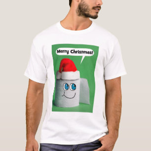 Frohe Weihnachtsgespräche Roll of Toilet Paper T-Shirt