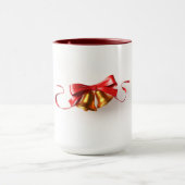 Frohe Weihnachtsgetränk Kaffeepause Tasse für Gesc (Zentrum)