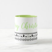 Frohe Weihnachtsgetränke Tasse (Zentrum)