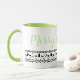 Frohe Weihnachtsgetränke Tasse