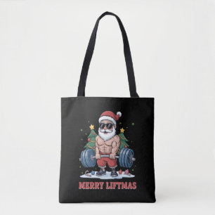 Frohe Weihnachtsgewichte Krafttraining Weihnachtsm Tasche