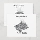Frohe Weihnachtsglocke New York (Vorne/Hinten)