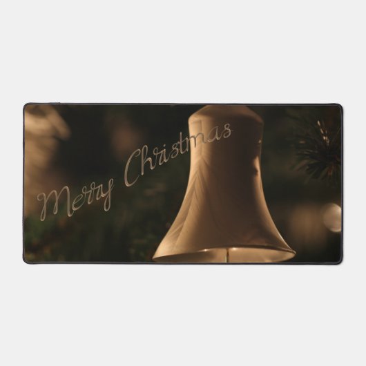 "Frohe Weihnachtsglocke" Schreibtischunterlage (Vorderseite)