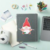 Frohe Weihnachtsgnome Sticker (iPad Hülle)