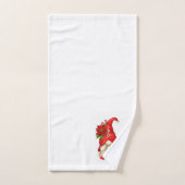 Frohe Weihnachtsgnomes Badhandtuch Set (Handtuch)