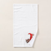 Frohe Weihnachtsgnomes Badhandtuch Set (Handtuch)