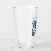 Frohe Weihnachtsgnomes Glas (Rechts)