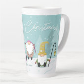 Frohe Weihnachtsgnomes Milchtasse (Rechte Ecke)