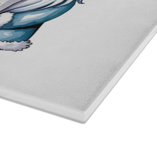 Frohe Weihnachtsgnomes Schneidebrett (Ecke)