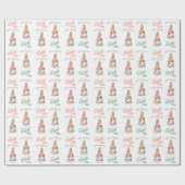 Frohe Weihnachtsgnomes Tree Wunderbares Time Year Geschenkpapier (Flach)