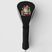 Frohe Weihnachtsgnomes Weihnachten Golf Headcover (Vorderseite)