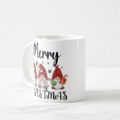 Frohe Weihnachtsgnomies Weihnachtsgnomes Kaffeetasse (Vorderseite Links)