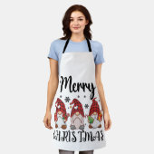 Frohe Weihnachtsgnomies Weihnachtsgnomes Schürze (Getragen)
