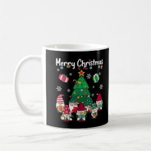 Frohe Weihnachtsgnomies Winter Gnome Xmas Tree Gif Kaffeetasse