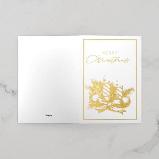 Frohe Weihnachtsgolden (Äußere Ablage)