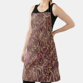 Frohe Weihnachtsgolden Schürze (InSitu)