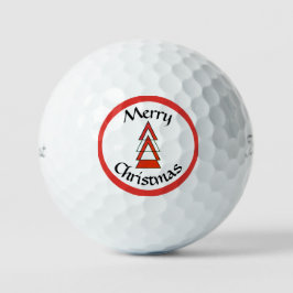 Frohe Weihnachtsgolfbälle von dalDesignNZ Golfball