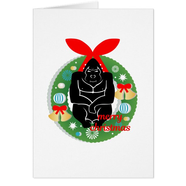 Frohe Weihnachtsgorilla (Vorne)
