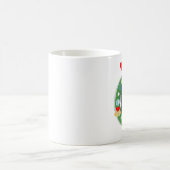 Frohe Weihnachtsgorilla Kaffeetasse (Mittel)
