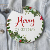 Frohe Weihnachtsgrün Button (Beispiel)