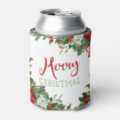 Frohe Weihnachtsgrün Dosenkühler (Kanne Vorderseite)