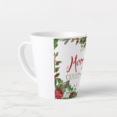 Frohe Weihnachtsgrün Milchtasse (Linke Ecke)