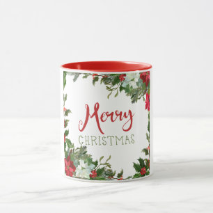Frohe Weihnachtsgrün Tasse