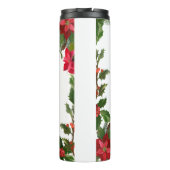 Frohe Weihnachtsgrün Thermosbecher (Rückseite)