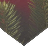 Frohe Weihnachtsgrün Tischdecke (Schrägansicht)