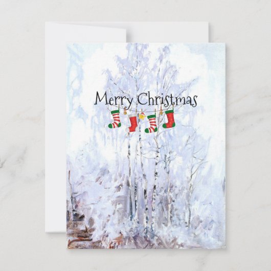 Frohe Weihnachtsgrüße (Vorderseite)