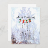 Frohe Weihnachtsgrüße (Vorne/Hinten)