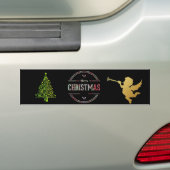 Frohe Weihnachtsgrüße Autoaufkleber (Auf Auto)