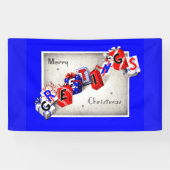 Frohe Weihnachtsgrüße Banner (Horizontal)