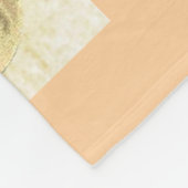 Frohe Weihnachtsgrüße Fleecedecke (Ecke)