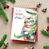 Frohe Weihnachtsgrüße für Katzenmenschen